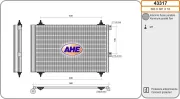 Kondensator, Klimaanlage AHE 43317