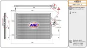 Kondensator, Klimaanlage AHE 43351