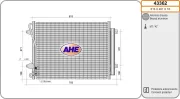 Kondensator, Klimaanlage AHE 43362