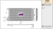 Kondensator, Klimaanlage AHE 43363