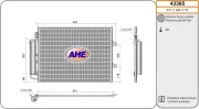 Kondensator, Klimaanlage AHE 43365