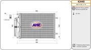 Kondensator, Klimaanlage AHE 43448