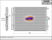 Kondensator, Klimaanlage AHE 43589