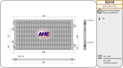 Kondensator, Klimaanlage AHE 53318