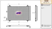 Kondensator, Klimaanlage AHE 53328