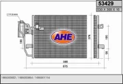 Kondensator, Klimaanlage AHE 53429