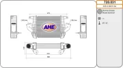 Ladeluftkühler AHE 720.031