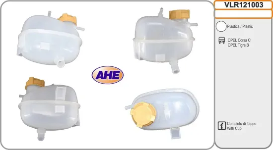 Ausgleichsbehälter, Kühlmittel AHE VLR121003 Bild Ausgleichsbehälter, Kühlmittel AHE VLR121003