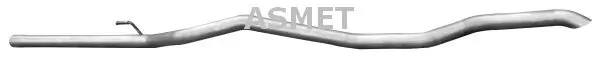 Abgasrohr hinten ASMET 02.032