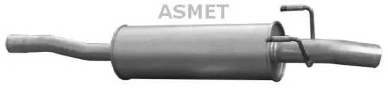 Endschalldämpfer ASMET 02.054 Bild Endschalldämpfer ASMET 02.054