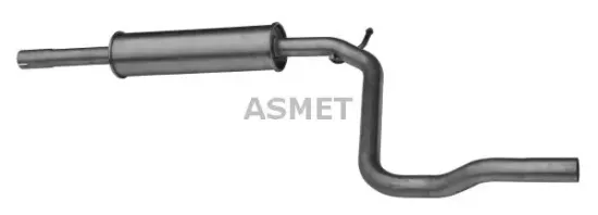 Mittelschalldämpfer ASMET 03.075 Bild Mittelschalldämpfer ASMET 03.075