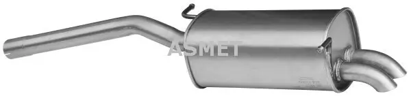 Endschalldämpfer ASMET 03.101