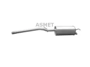 Endschalldämpfer ASMET 03.107
