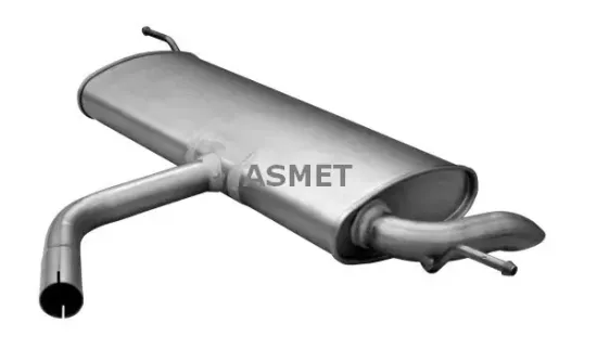 Endschalldämpfer ASMET 03.115 Bild Endschalldämpfer ASMET 03.115