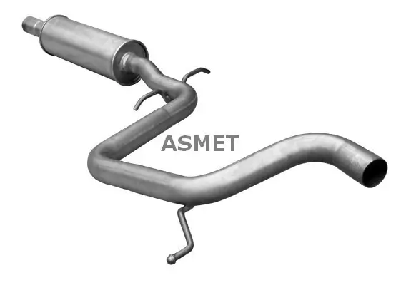 Mittelschalldämpfer ASMET 03.121