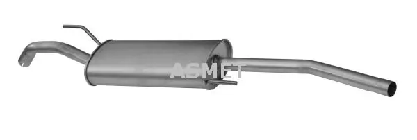 Endschalldämpfer ASMET 04.040