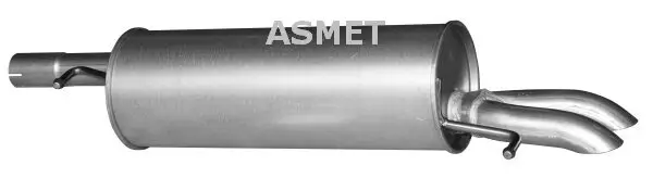 Endschalldämpfer ASMET 04.076