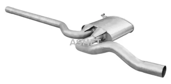 Mittelschalldämpfer ASMET 04.077 Bild Mittelschalldämpfer ASMET 04.077