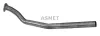 Abgasrohr mitte ASMET 04.084