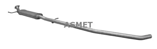 Mittelschalldämpfer ASMET 05.284 Bild Mittelschalldämpfer ASMET 05.284