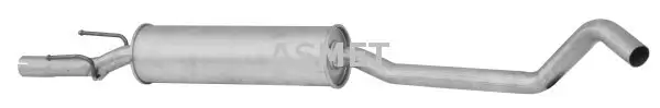 Mittelschalldämpfer ASMET 05.113