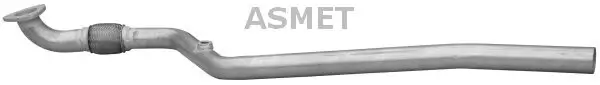 Abgasrohr vorne ASMET 05.120