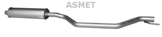 Mittelschalldämpfer ASMET 05.175 Bild Mittelschalldämpfer ASMET 05.175