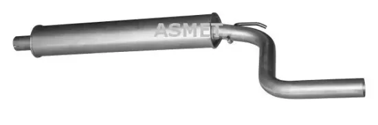 Mittelschalldämpfer ASMET 05.190 Bild Mittelschalldämpfer ASMET 05.190