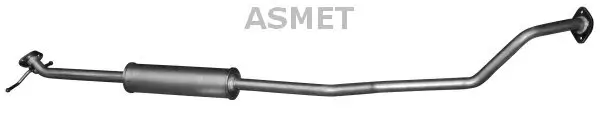 Mittelschalldämpfer ASMET 05.196