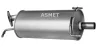 Endschalldämpfer ASMET 05.198