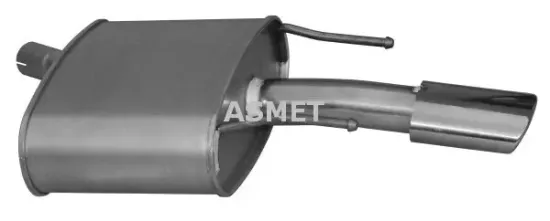 Endschalldämpfer ASMET 05.208 Bild Endschalldämpfer ASMET 05.208