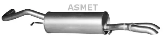 Endschalldämpfer ASMET 06.019 Bild Endschalldämpfer ASMET 06.019