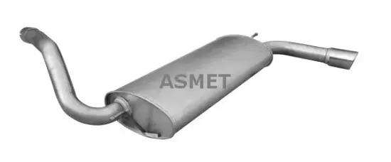 Endschalldämpfer ASMET 07.262 Bild Endschalldämpfer ASMET 07.262
