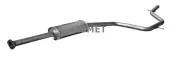 Mittelschalldämpfer ASMET 07.263