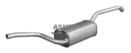 Endschalldämpfer ASMET 07.268 Bild Endschalldämpfer ASMET 07.268