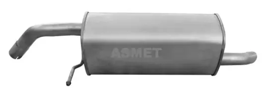 Endschalldämpfer ASMET 07.274 Bild Endschalldämpfer ASMET 07.274