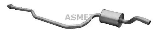 Mittelschalldämpfer ASMET 07.150 Bild Mittelschalldämpfer ASMET 07.150