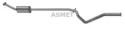 Mittelschalldämpfer ASMET 08.073