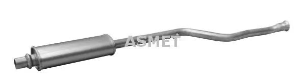 Mittelschalldämpfer ASMET 09.026