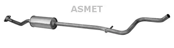 Mittelschalldämpfer ASMET 09.062