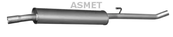 Mittelschalldämpfer ASMET 09.100 Bild Mittelschalldämpfer ASMET 09.100