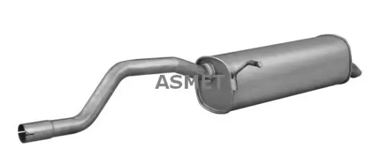 Endschalldämpfer ASMET 09.114 Bild Endschalldämpfer ASMET 09.114