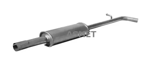 Mittelschalldämpfer ASMET 10.138 Bild Mittelschalldämpfer ASMET 10.138