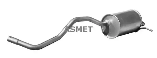 Endschalldämpfer ASMET 10.139 Bild Endschalldämpfer ASMET 10.139