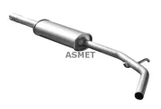 Mittelschalldämpfer ASMET 10.144