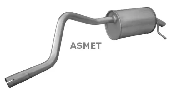 Endschalldämpfer ASMET 10.147 Bild Endschalldämpfer ASMET 10.147