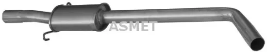 Mittelschalldämpfer ASMET 10.049 Bild Mittelschalldämpfer ASMET 10.049