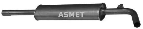 Mittelschalldämpfer ASMET 10.103 Bild Mittelschalldämpfer ASMET 10.103