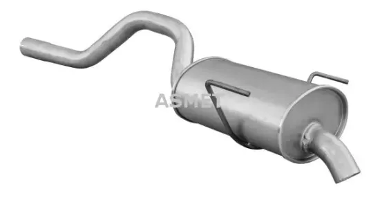 Endschalldämpfer ASMET 10.112 Bild Endschalldämpfer ASMET 10.112