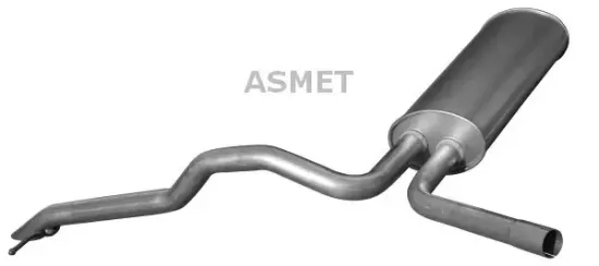 Endschalldämpfer ASMET 10.122 Bild Endschalldämpfer ASMET 10.122